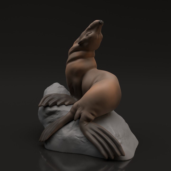 Sea Lion - UNPAINTED - Animal Den Miniatures