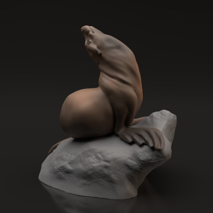 Sea Lion - UNPAINTED - Animal Den Miniatures