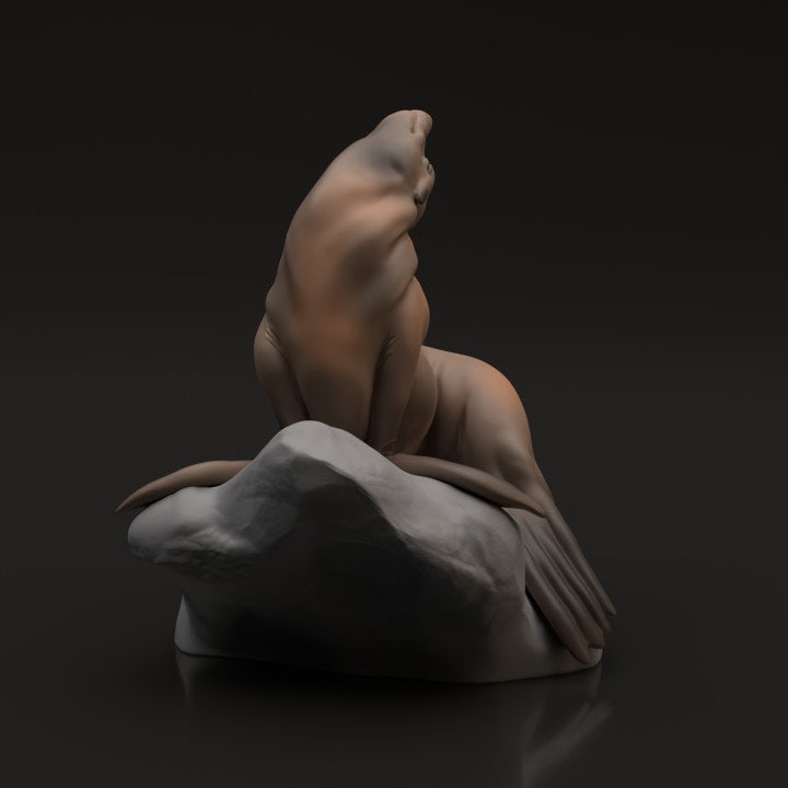 Sea Lion - UNPAINTED - Animal Den Miniatures