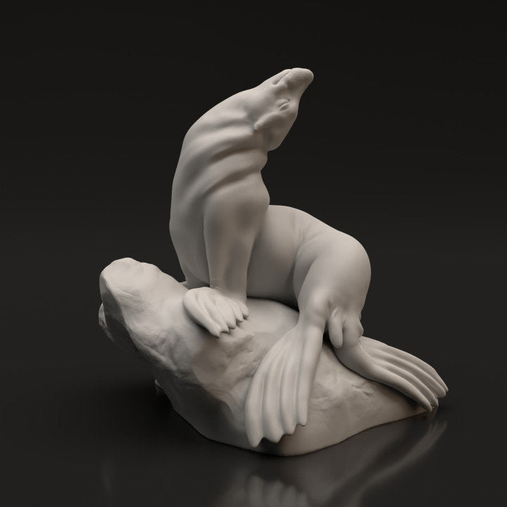 Sea Lion - UNPAINTED - Animal Den Miniatures