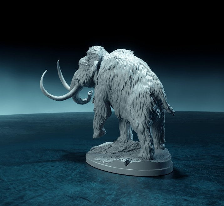 Mammoth - Dino and Dog Miniatures