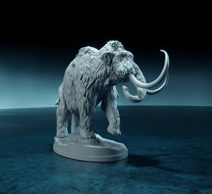 Mammoth - Dino and Dog Miniatures