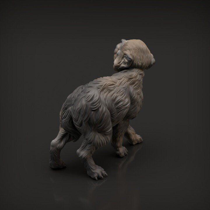 Wolf Pup - UNPAINTED - Animal Den Miniatures