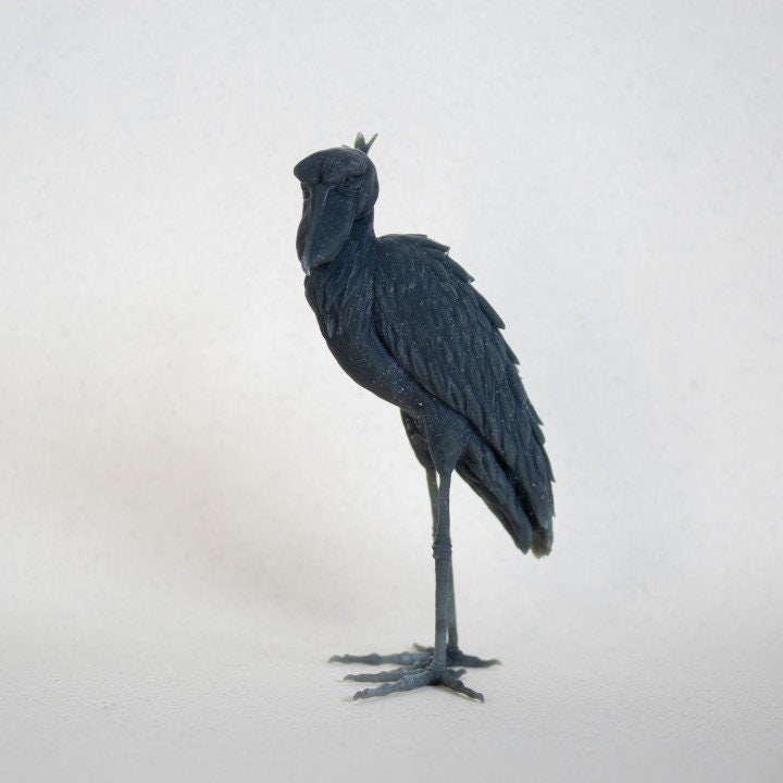 Shoebill - UNPAINTED 3D resin print/figure - Animal Den Miniatures