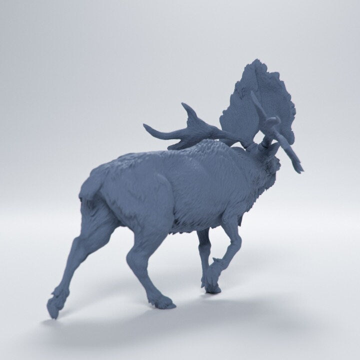 Sinomegaceros Pachyosteus - UNPAINTED - Dino and Dog Miniatures