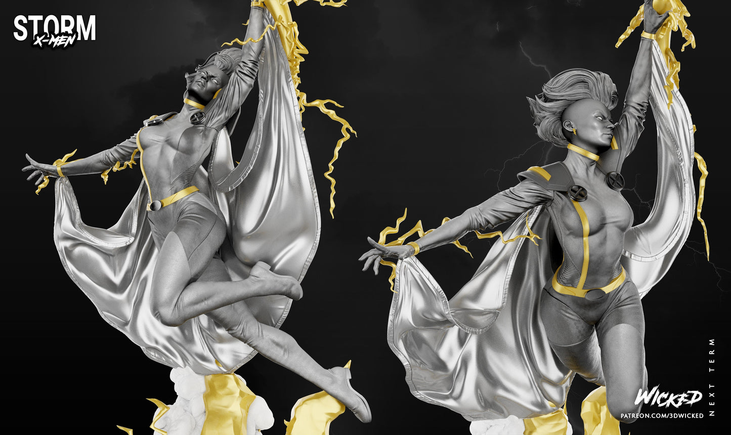 Storm - UNPAINTED - Wicked 3D Prints