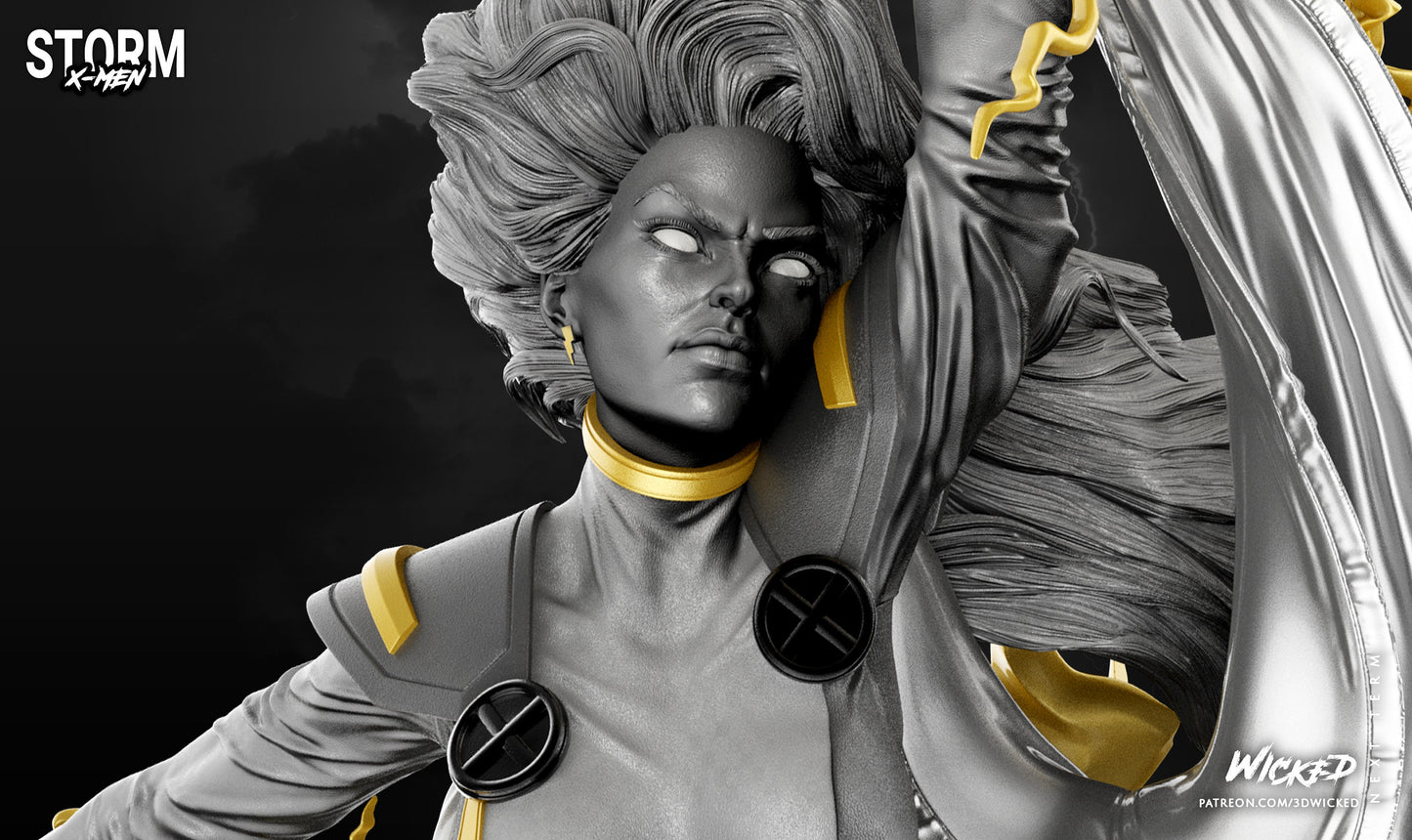 Storm - UNPAINTED - Wicked 3D Prints