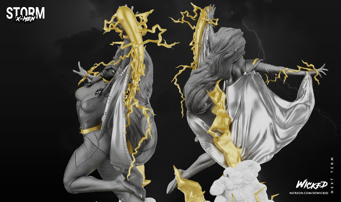 Storm - UNPAINTED - Wicked 3D Prints
