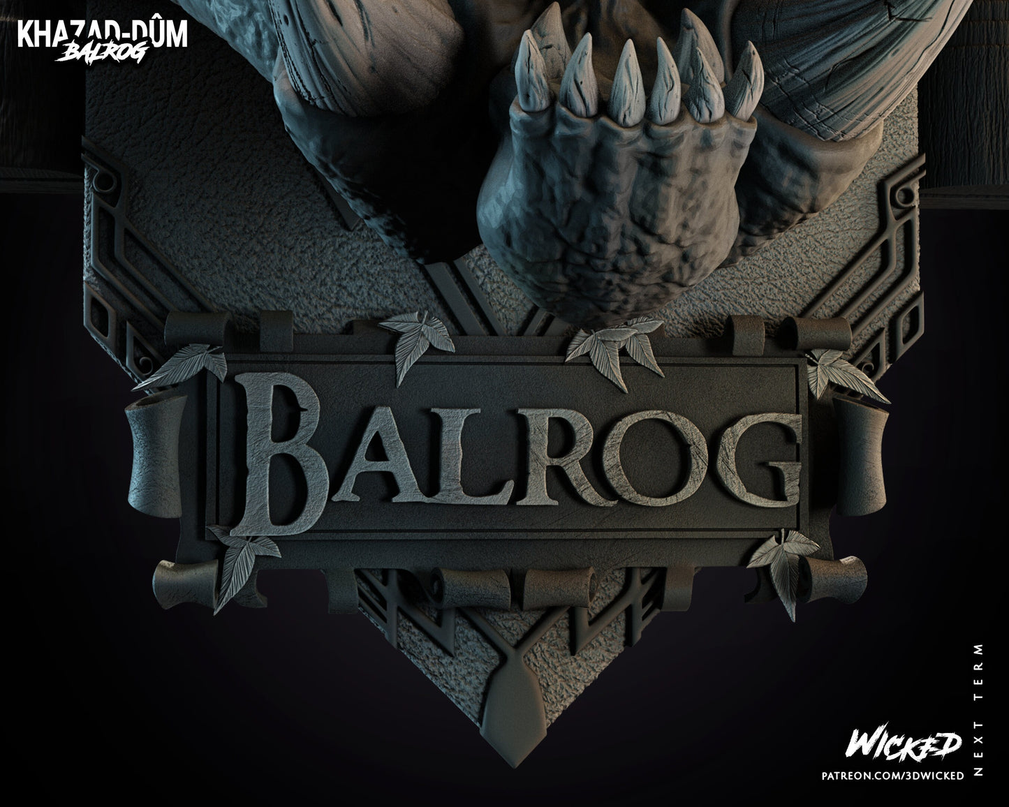 Balrog Bust - Wicked 3D Prints