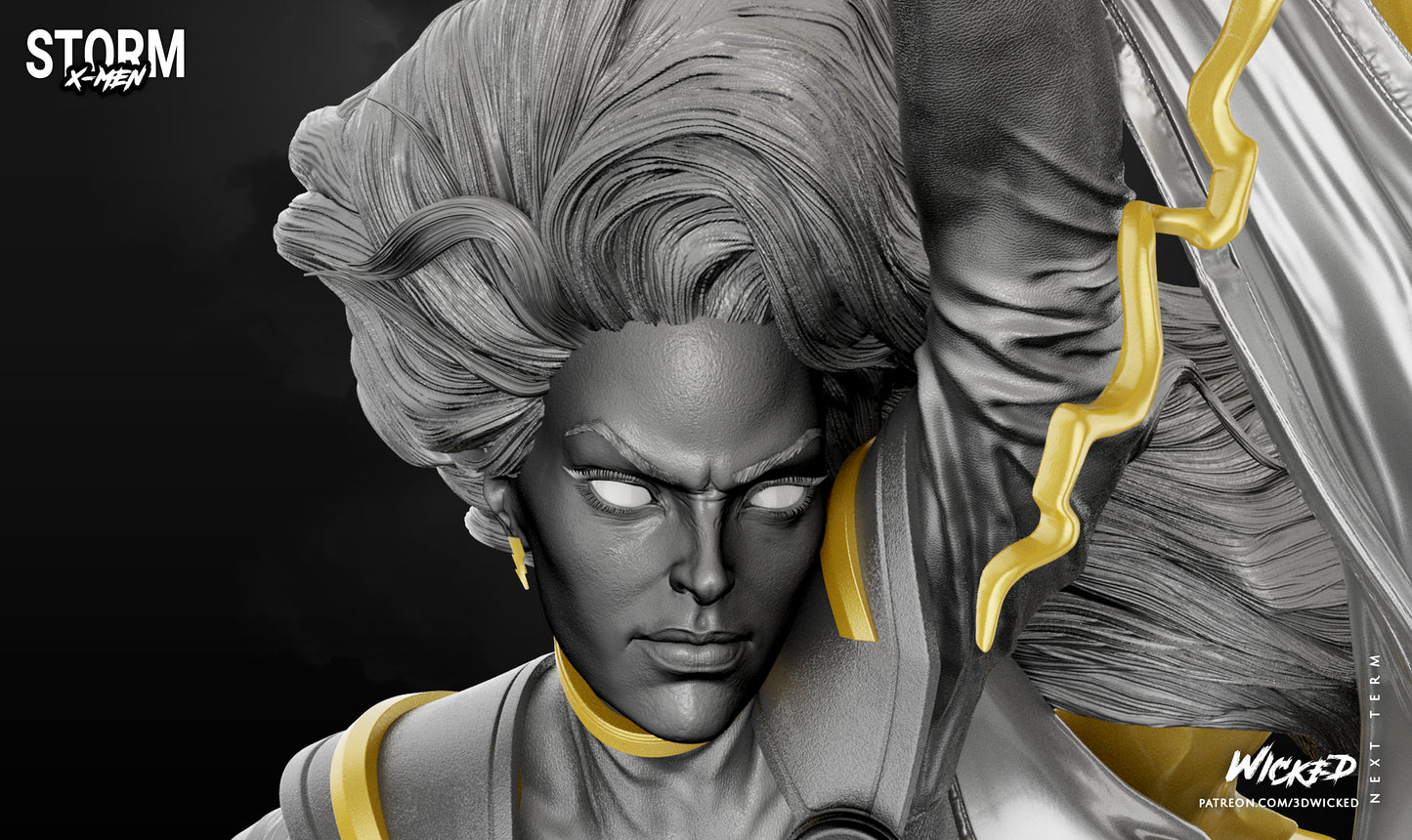 Storm - UNPAINTED - Wicked 3D Prints