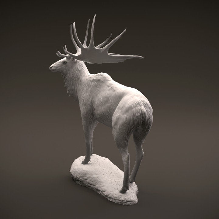 Megaloceros giganteus or Irish Elk - Dino and Dog Miniatures