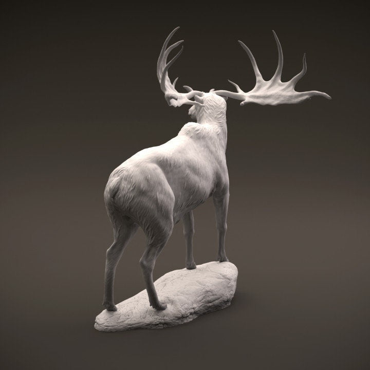 Megaloceros giganteus or Irish Elk - Dino and Dog Miniatures