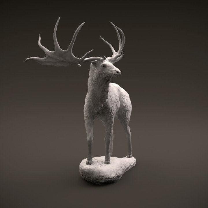 Megaloceros giganteus or Irish Elk - Dino and Dog Miniatures