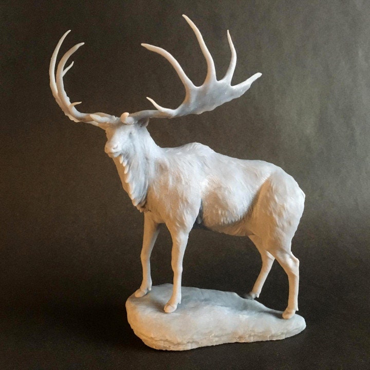 Megaloceros giganteus or Irish Elk - Dino and Dog Miniatures