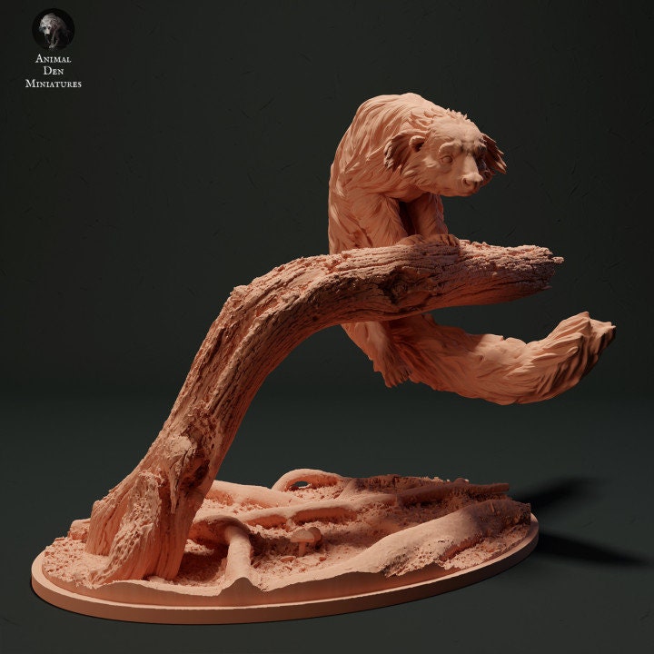 Binturong Climbing - UNPAINTED - Animal Den Miniatures