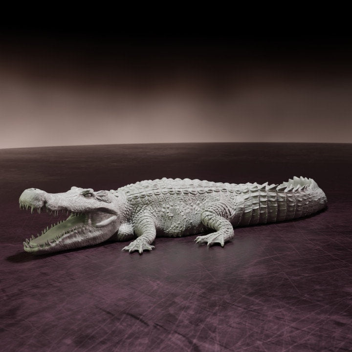 Deinosuchus - Dino and Dog Miniatures