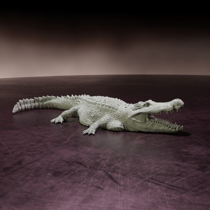 Deinosuchus - Dino and Dog Miniatures