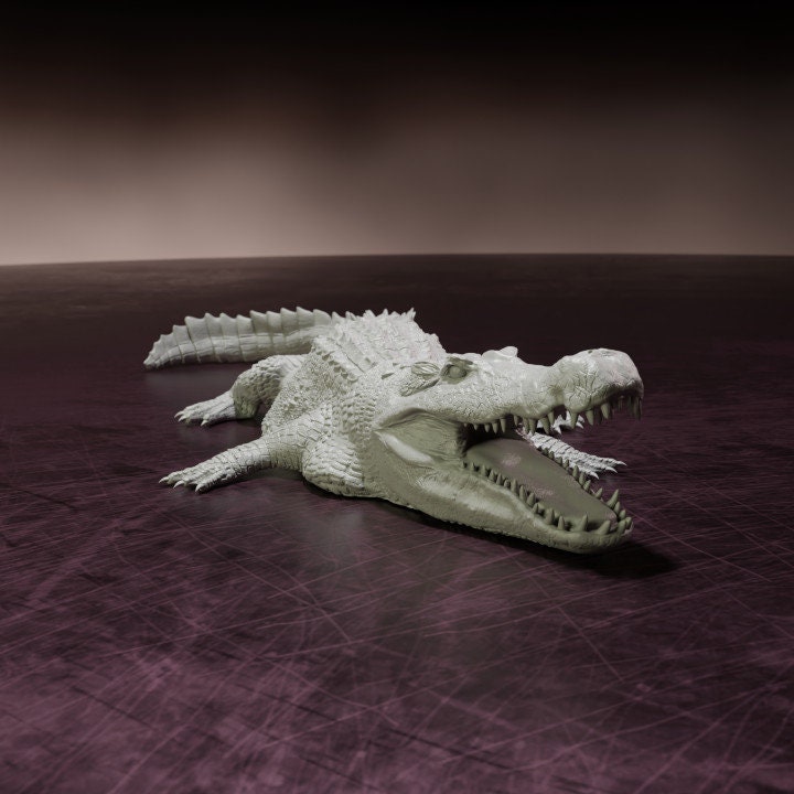 Deinosuchus - Dino and Dog Miniatures