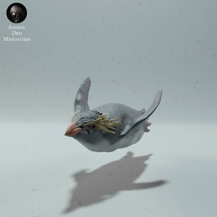 Rockhopper Penguin - Animal Den Miniatures