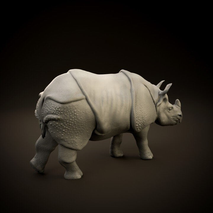 Rhino - Dino and Dog Miniatures