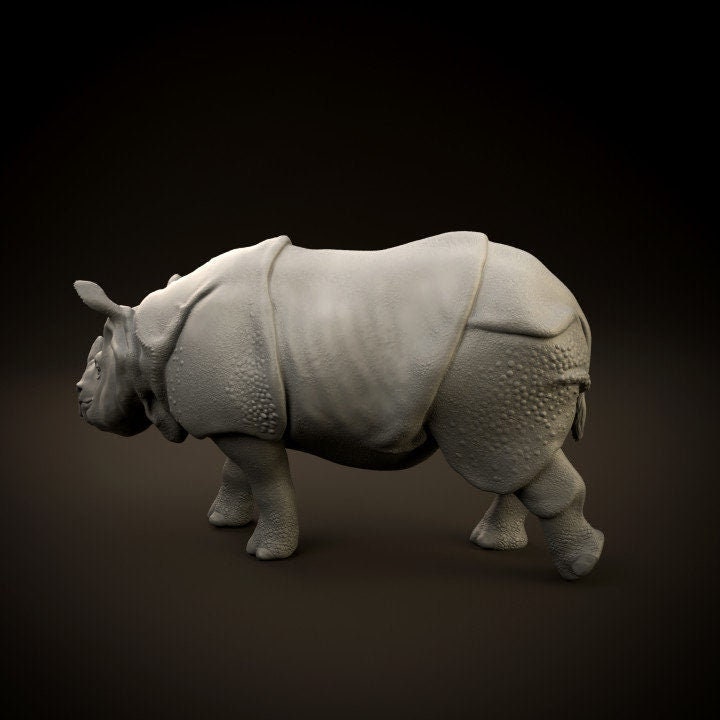 Rhino - Dino and Dog Miniatures