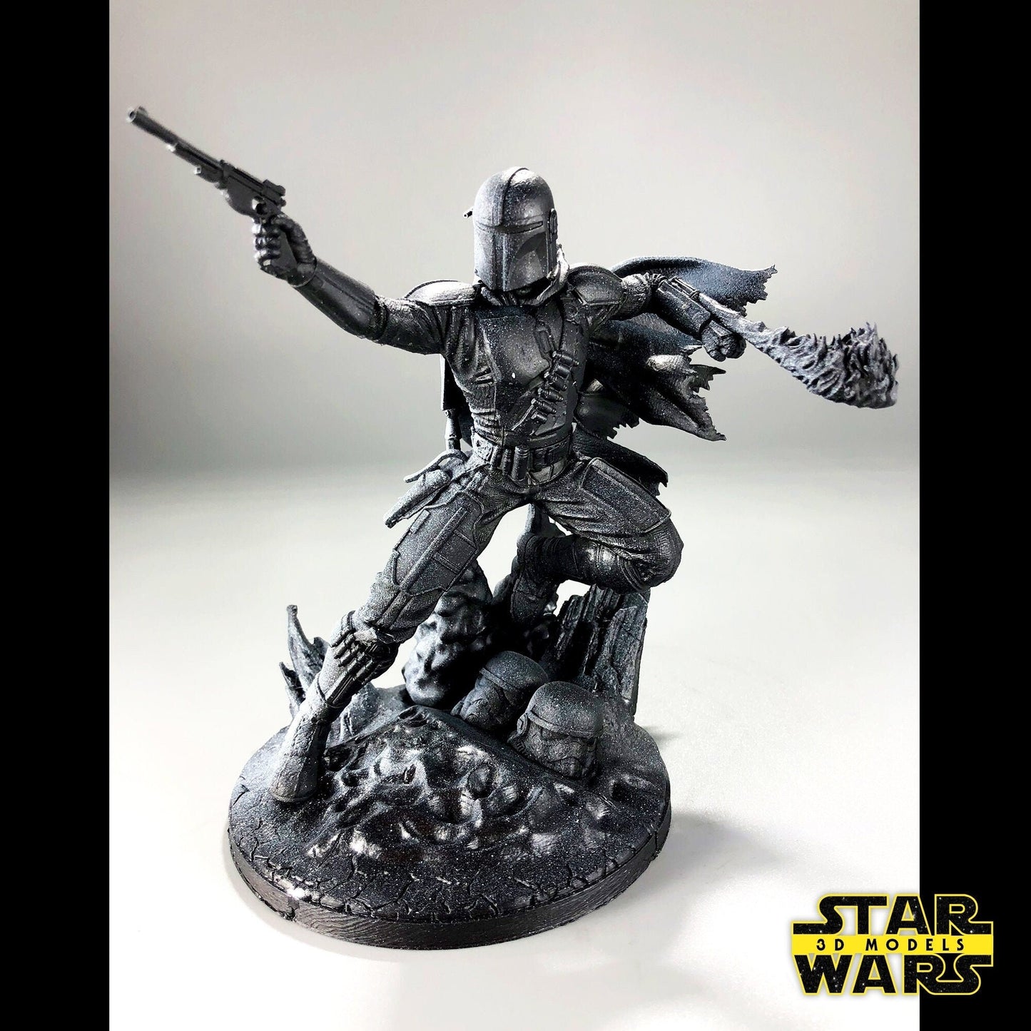 Mandalorian - Mando Promo - Star Wars 3D Models