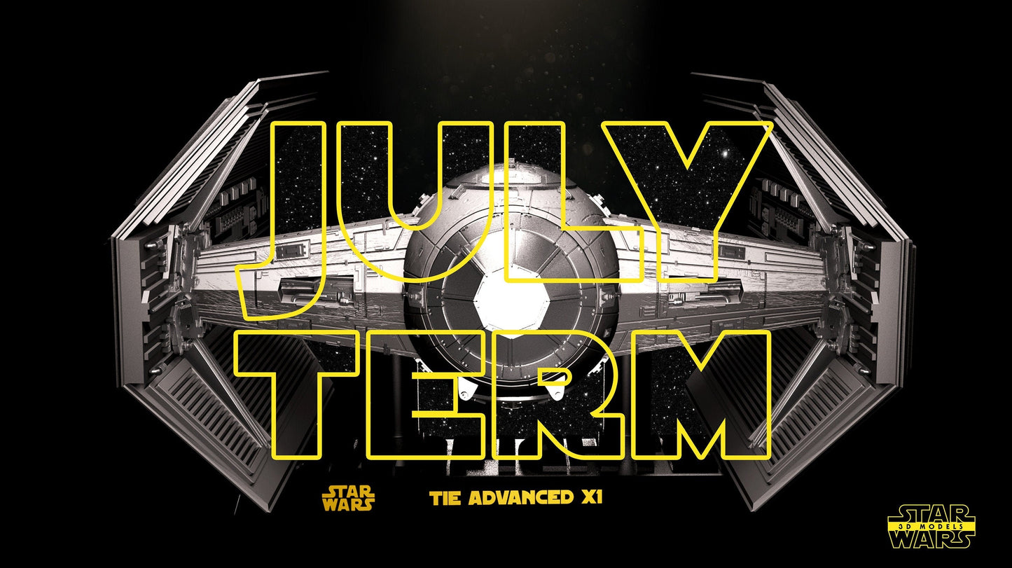 Tie Advanced X1 - Star Wars 3D Models