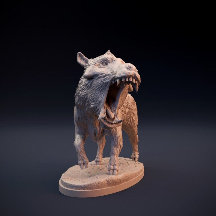 Daeodon - hell pig - Dino and Dog Miniatures