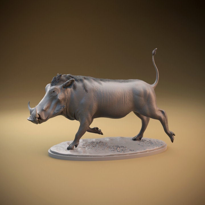 Warthog - Dino and Dog Miniatures