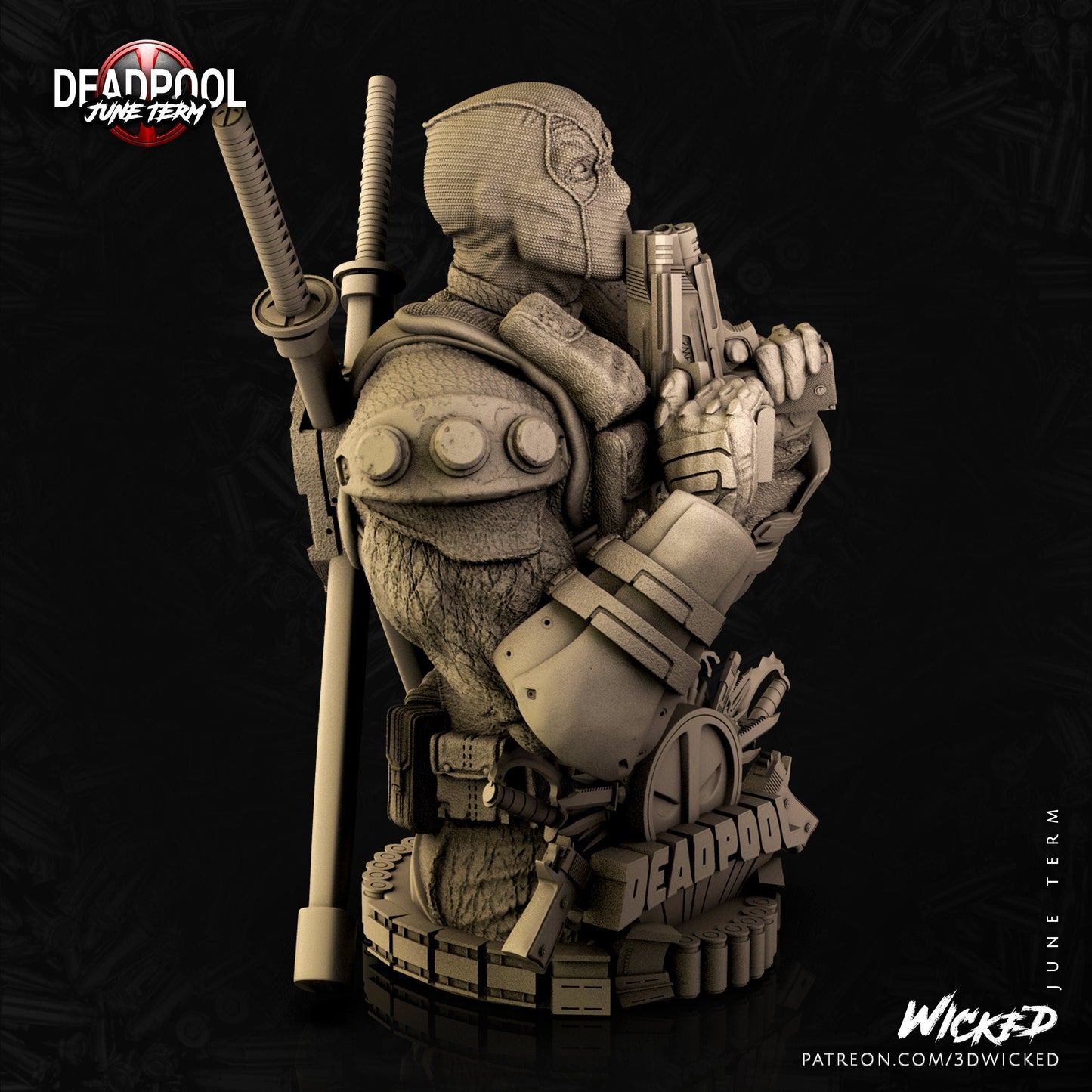 Deadpool Bust - Wicked