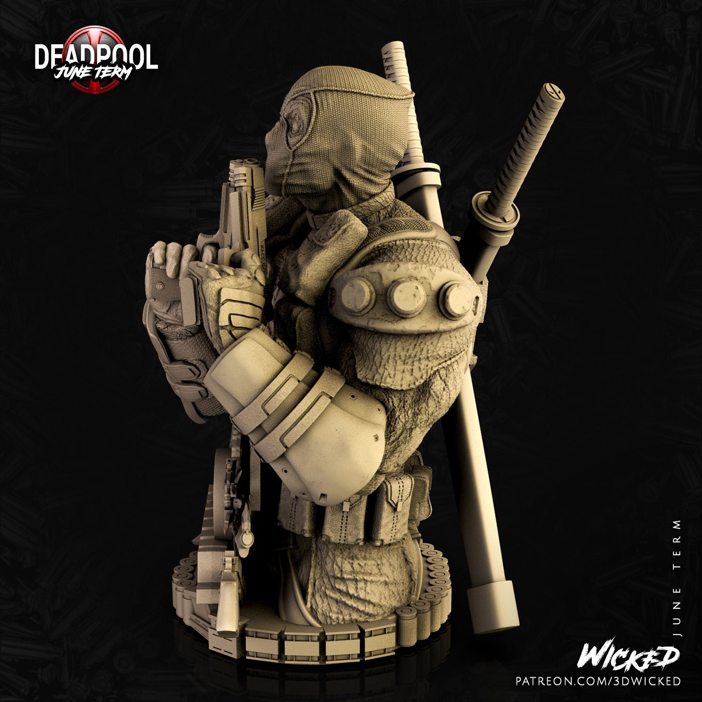 Deadpool Bust - Wicked