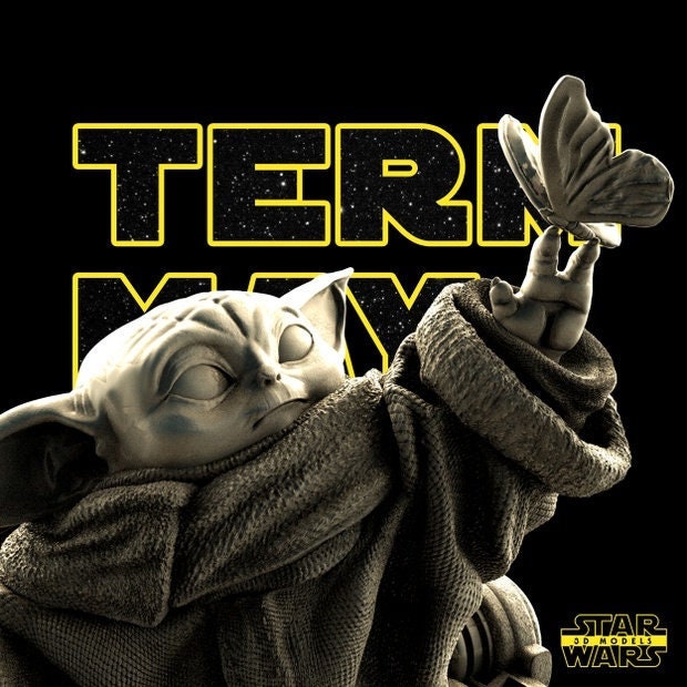 Grogu - Star Wars 3D
