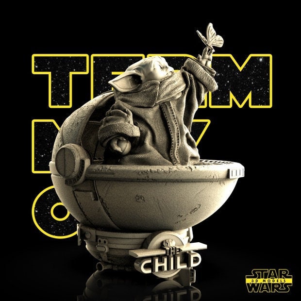 Grogu - Star Wars 3D