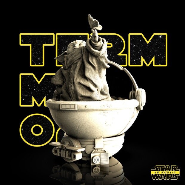 Grogu - Star Wars 3D