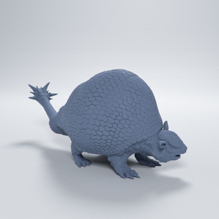 Doedicurus - Dino and Dog Miniatures