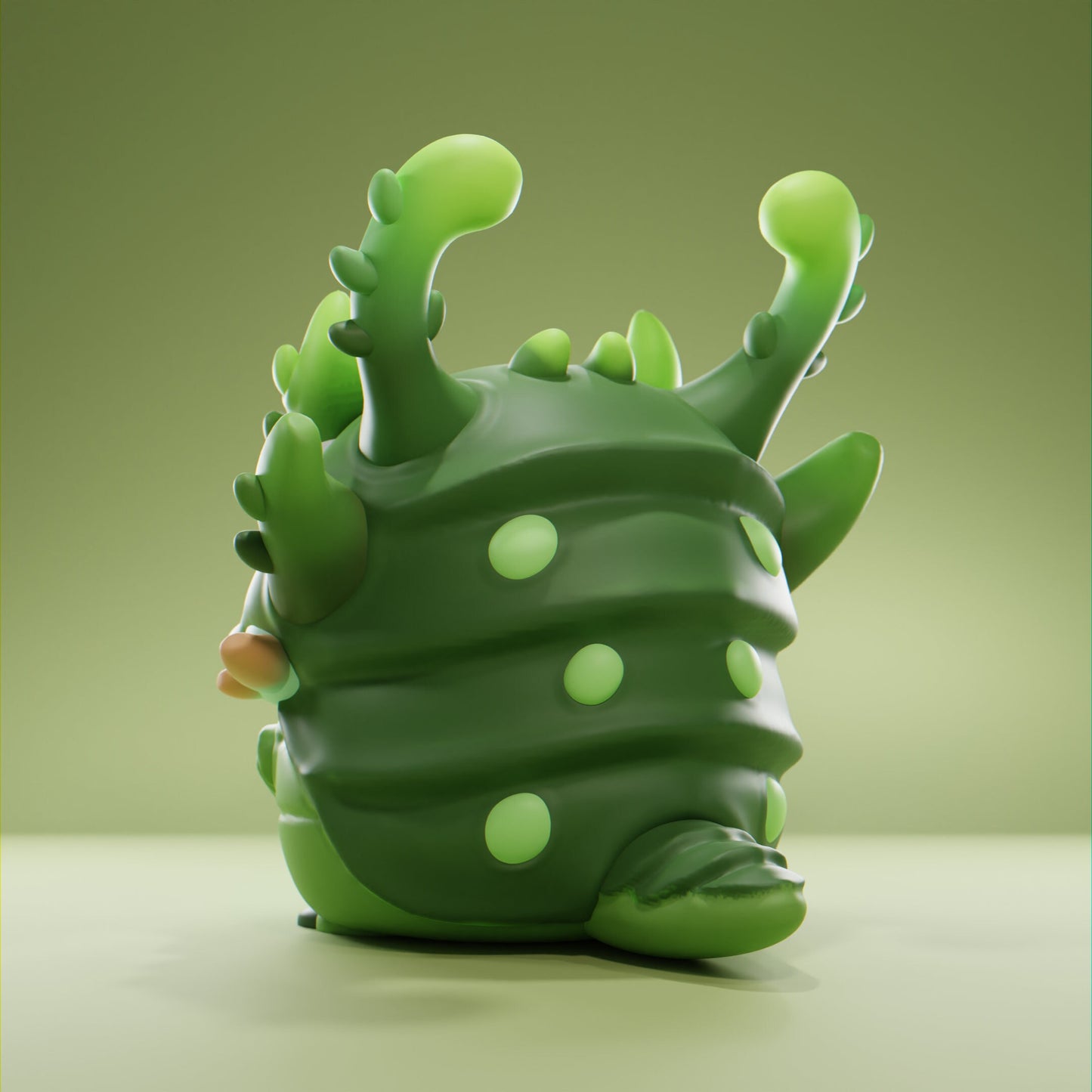 Dragonworm - UNPAINTED - Grumpii Art Toy