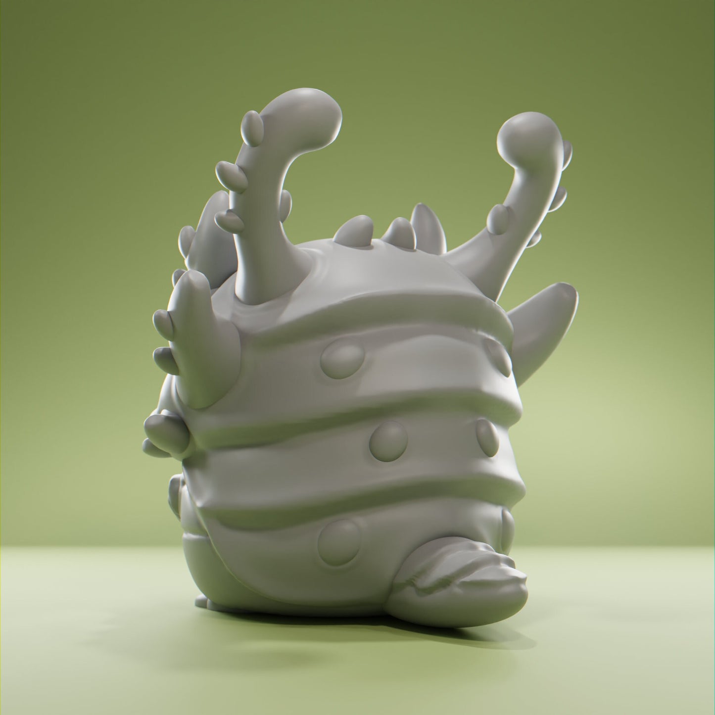 Dragonworm - UNPAINTED - Grumpii Art Toy