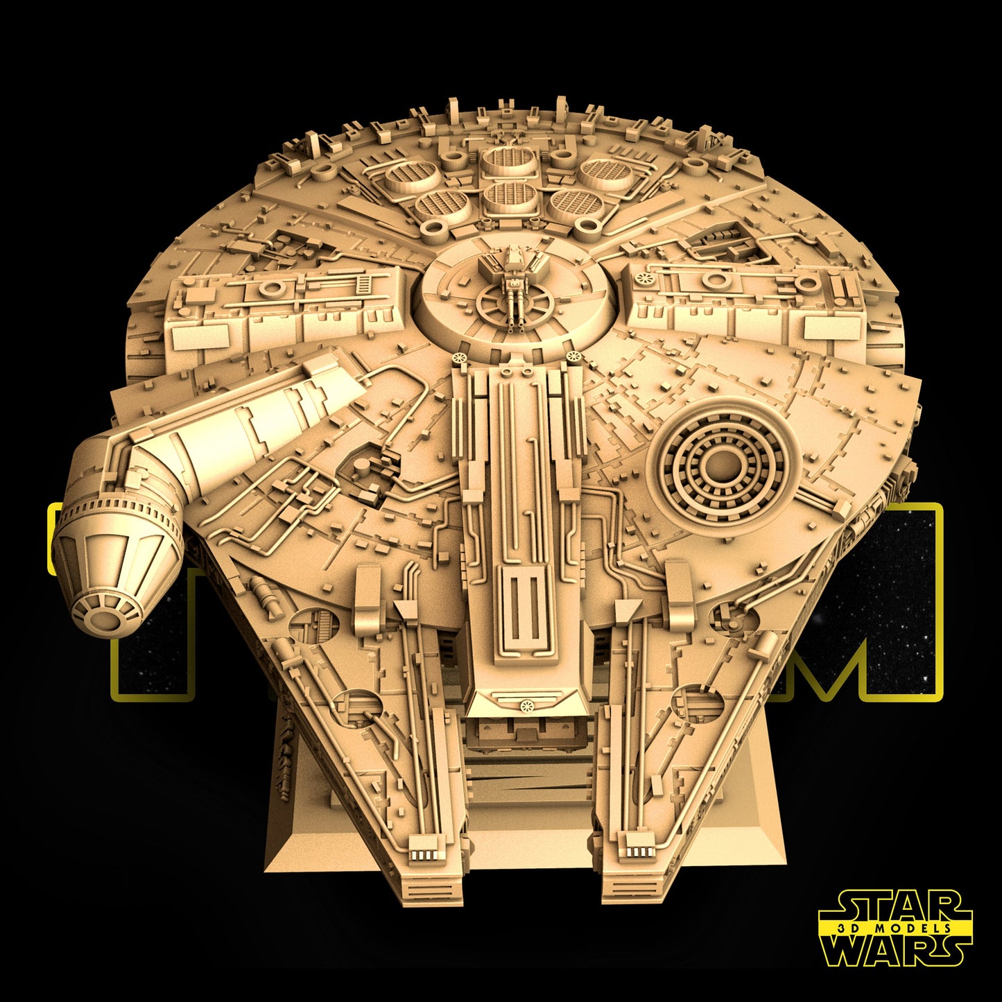 Millennium Falcon - Star Wars 3D Models