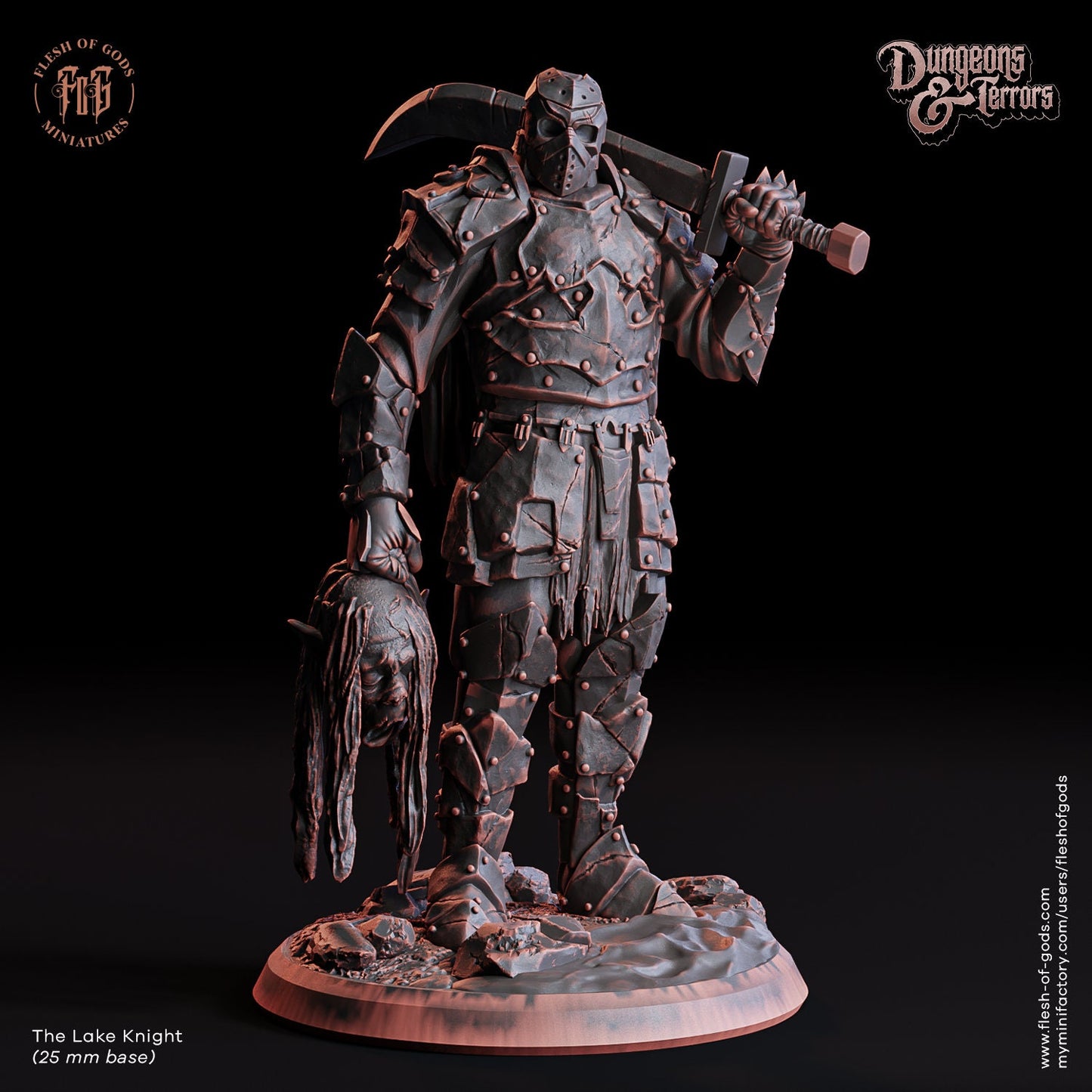 Black Knight of Crystal Lake - Flesh of Gods