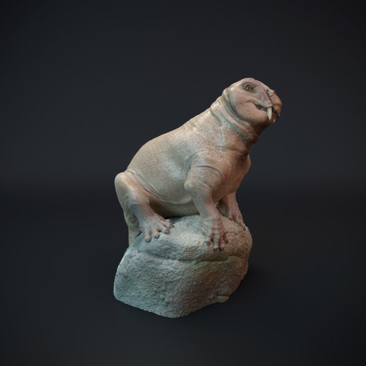 Lystrosaurus - UNPAINTED - Dino and Dog Miniatures
