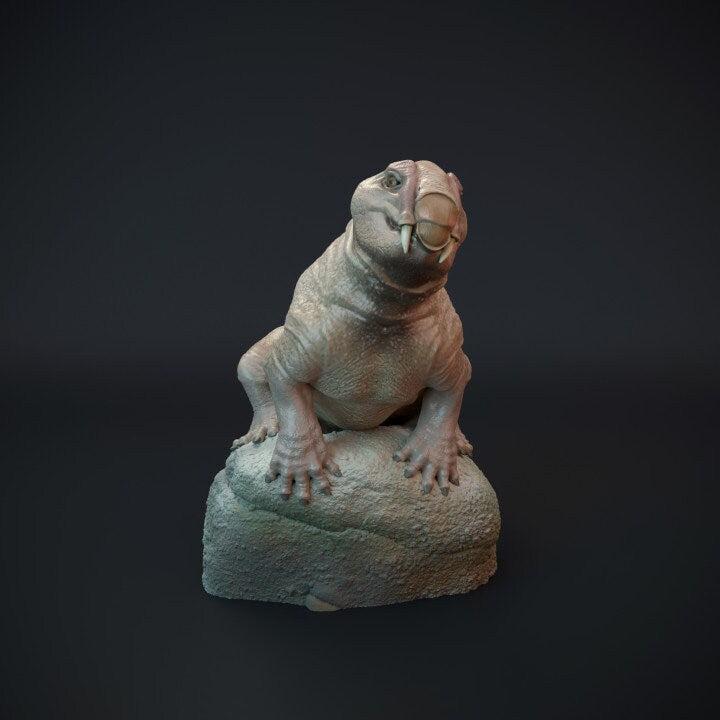 Lystrosaurus - UNPAINTED - Dino and Dog Miniatures