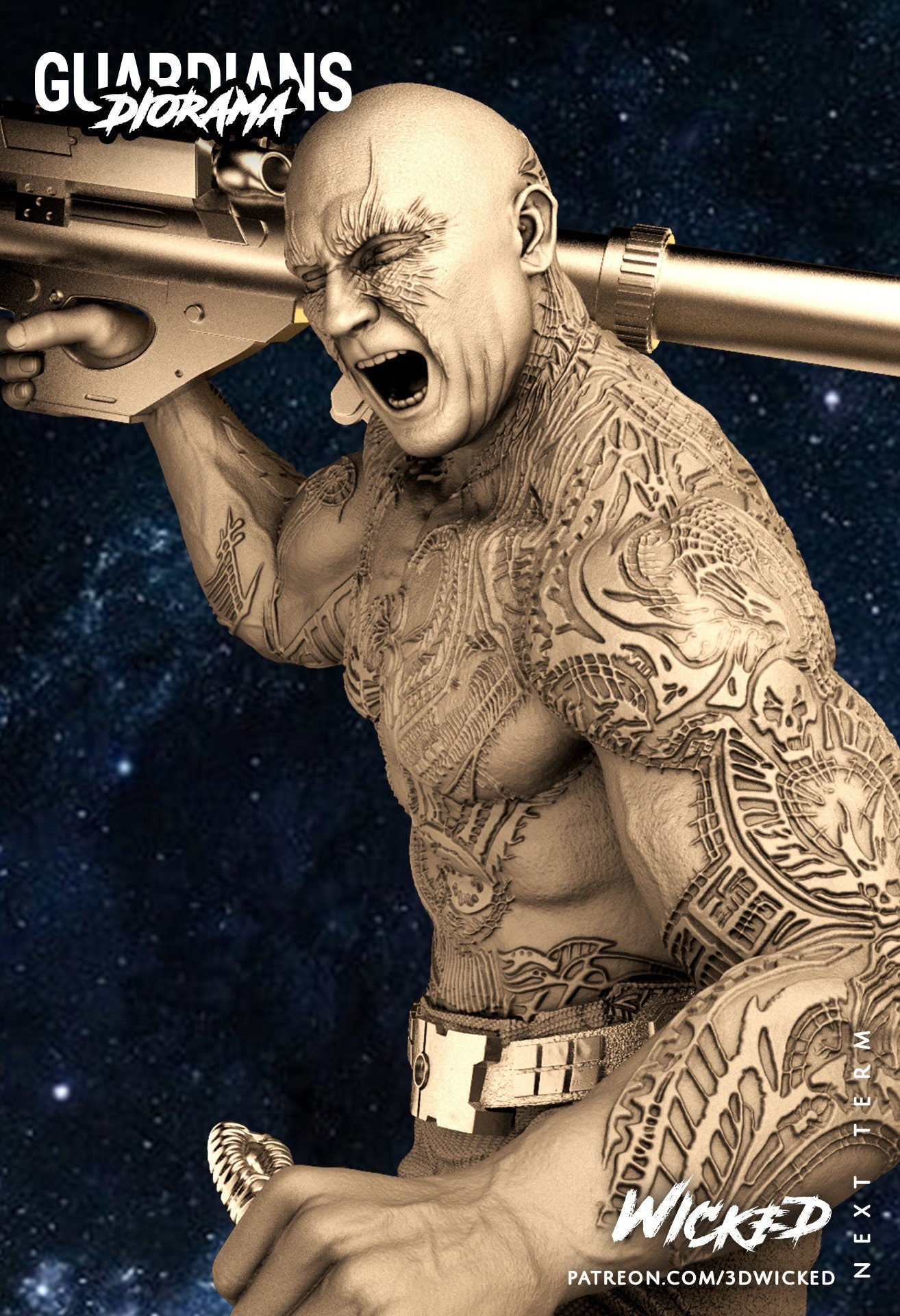 Drax - Wicked 3D Models