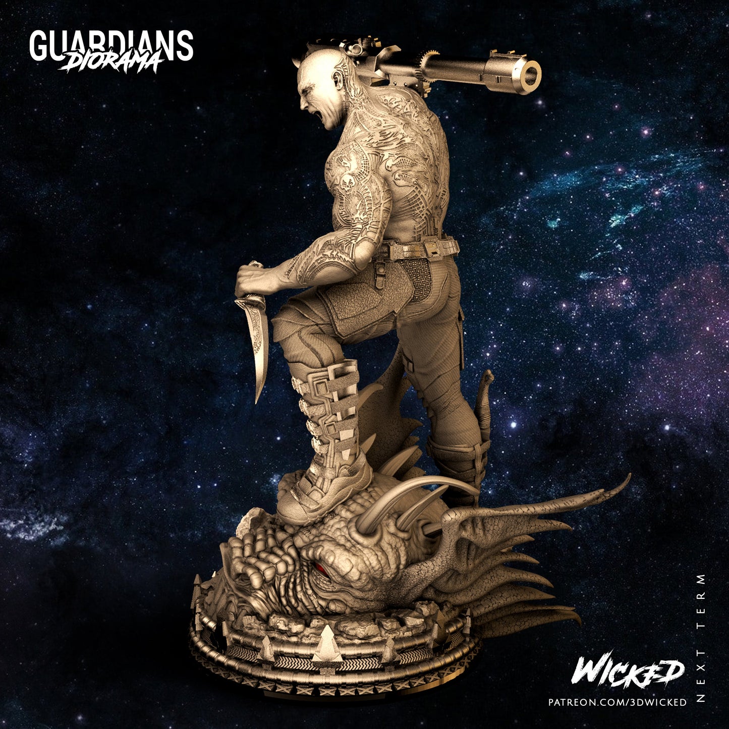 Drax - Wicked 3D Models