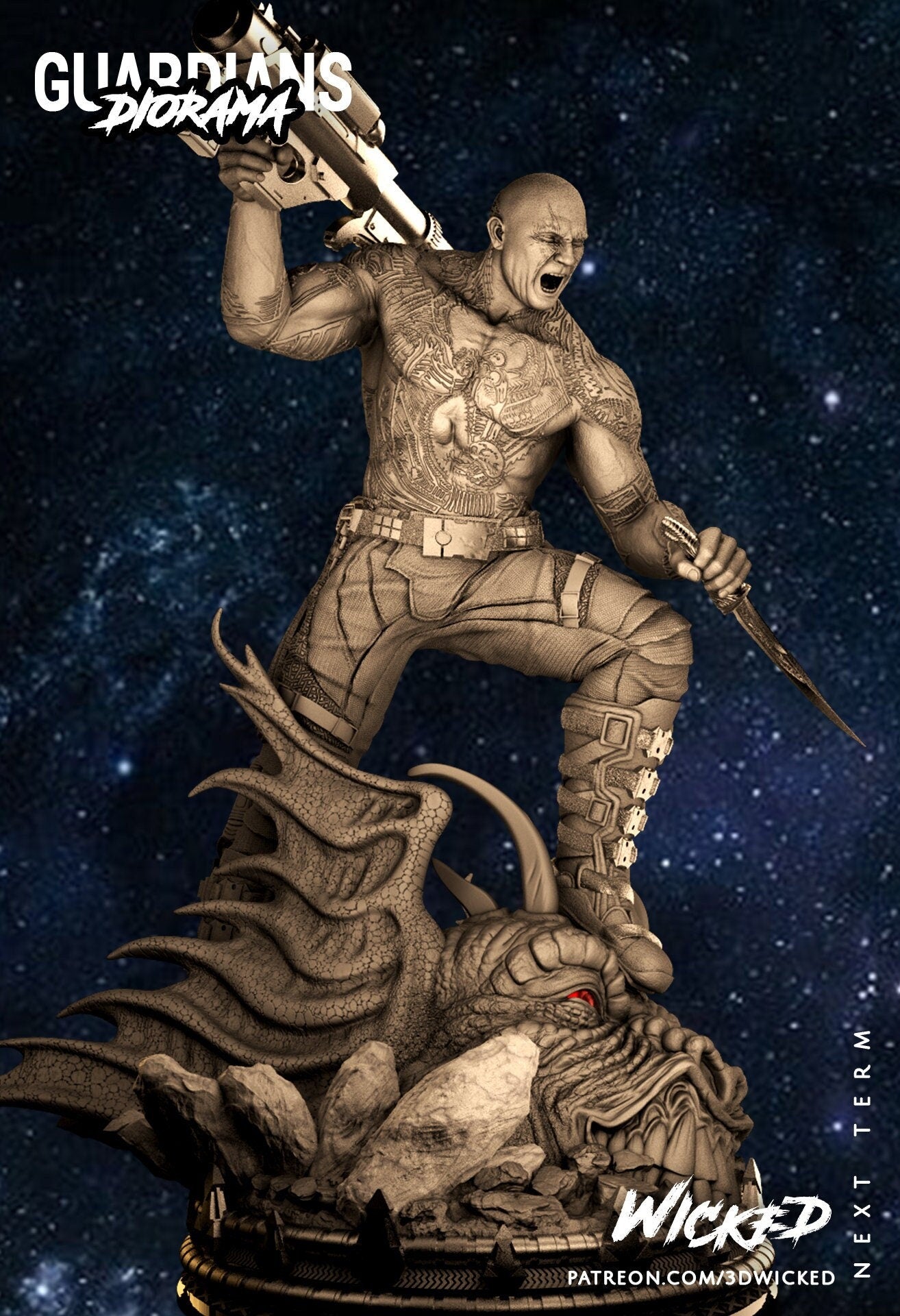 Drax - Wicked 3D Models