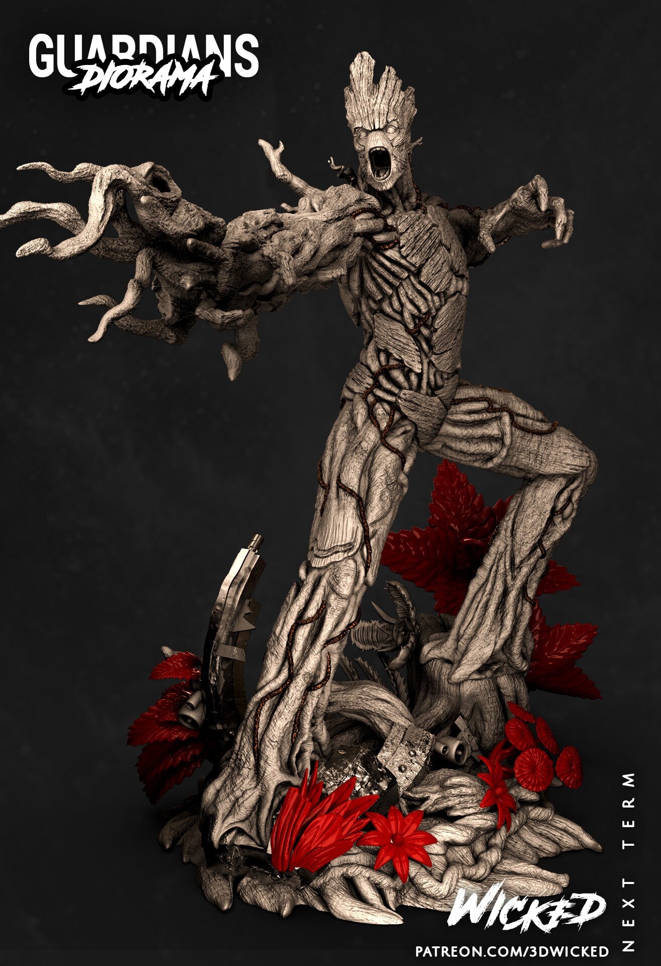 Groot - Wicked 3D Models