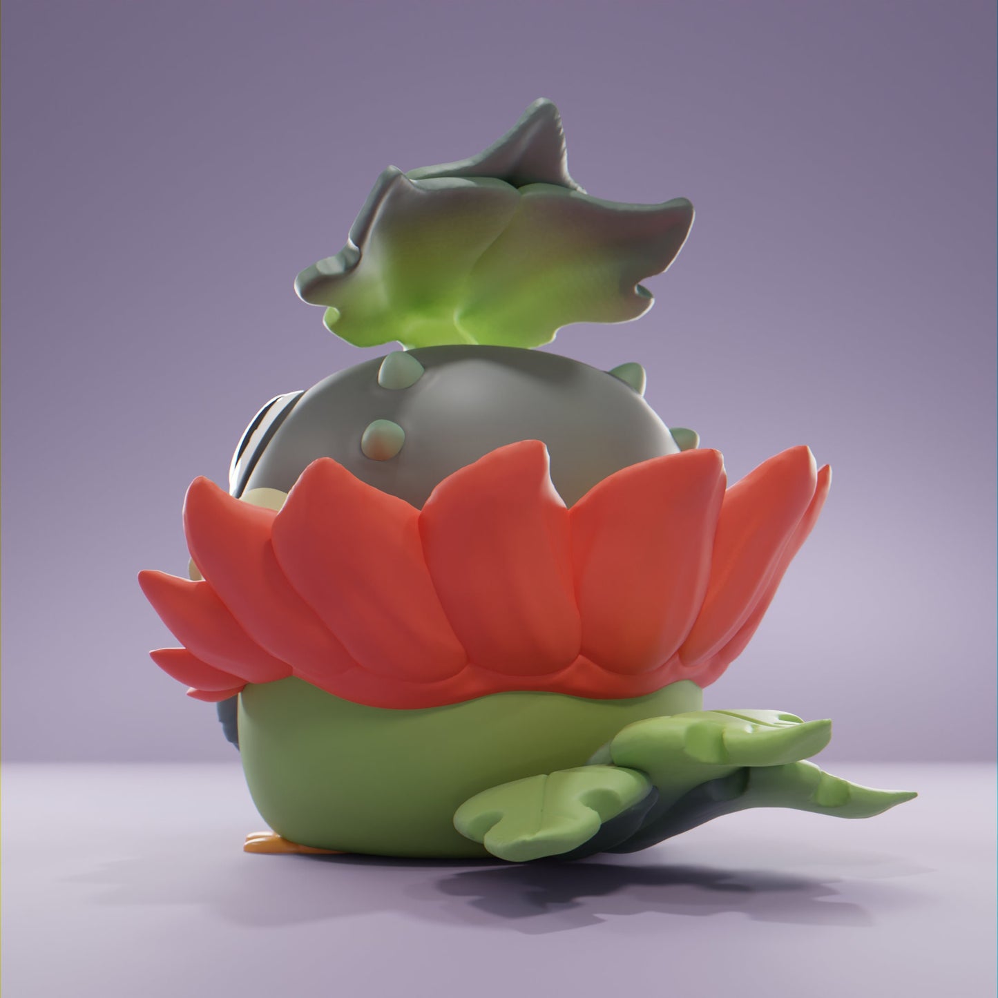Leafy Bird - UNPAINTED - Grumpii Art Toy