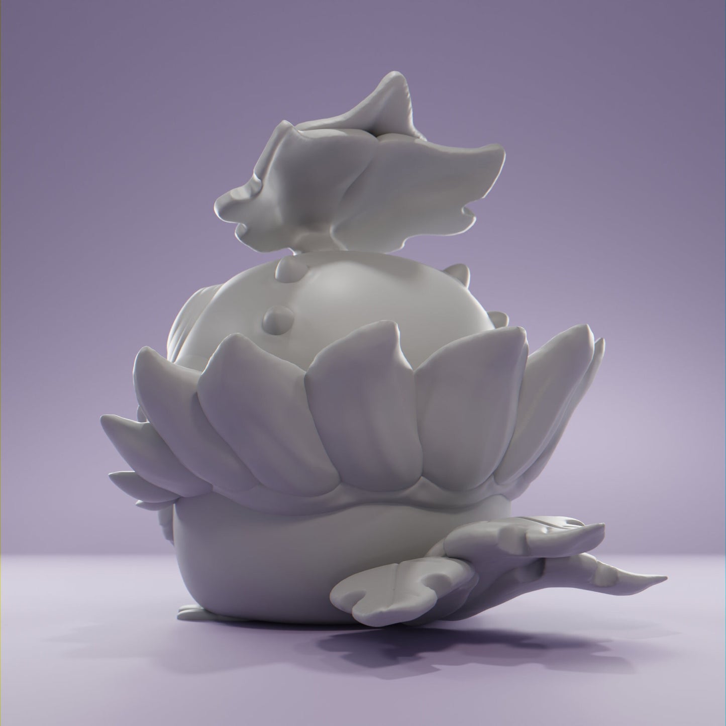 Leafy Bird - UNPAINTED - Grumpii Art Toy