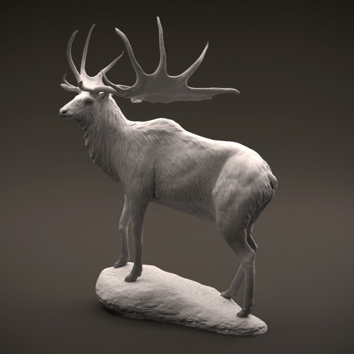 Megaloceros giganteus or Irish Elk - Dino and Dog Miniatures