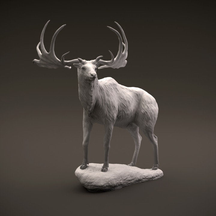 Megaloceros giganteus or Irish Elk - Dino and Dog Miniatures