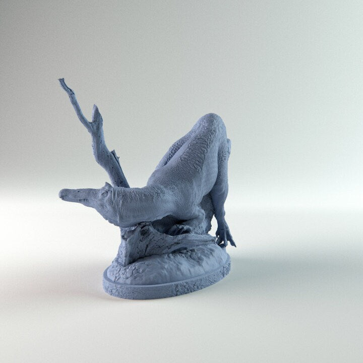 Baryonix resting - Dino and Dog Miniatures